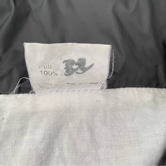 San Marco Vintage Mens Retro Windbreaker Nylon Hood Abstract Large Purple Red - Picture 8 of 8